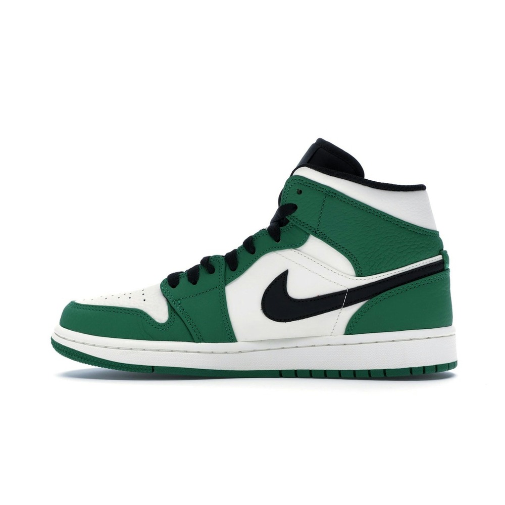 Air Jordan 1 Mid Pine Green Sneaker Style BQ6932-301 - Image 3