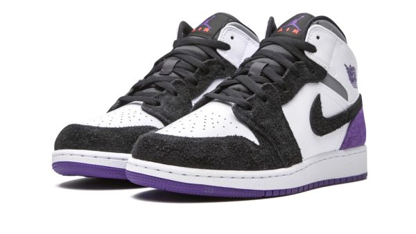 Air Jordan 1 Mid SE "Court Purple Suede" - Image 2