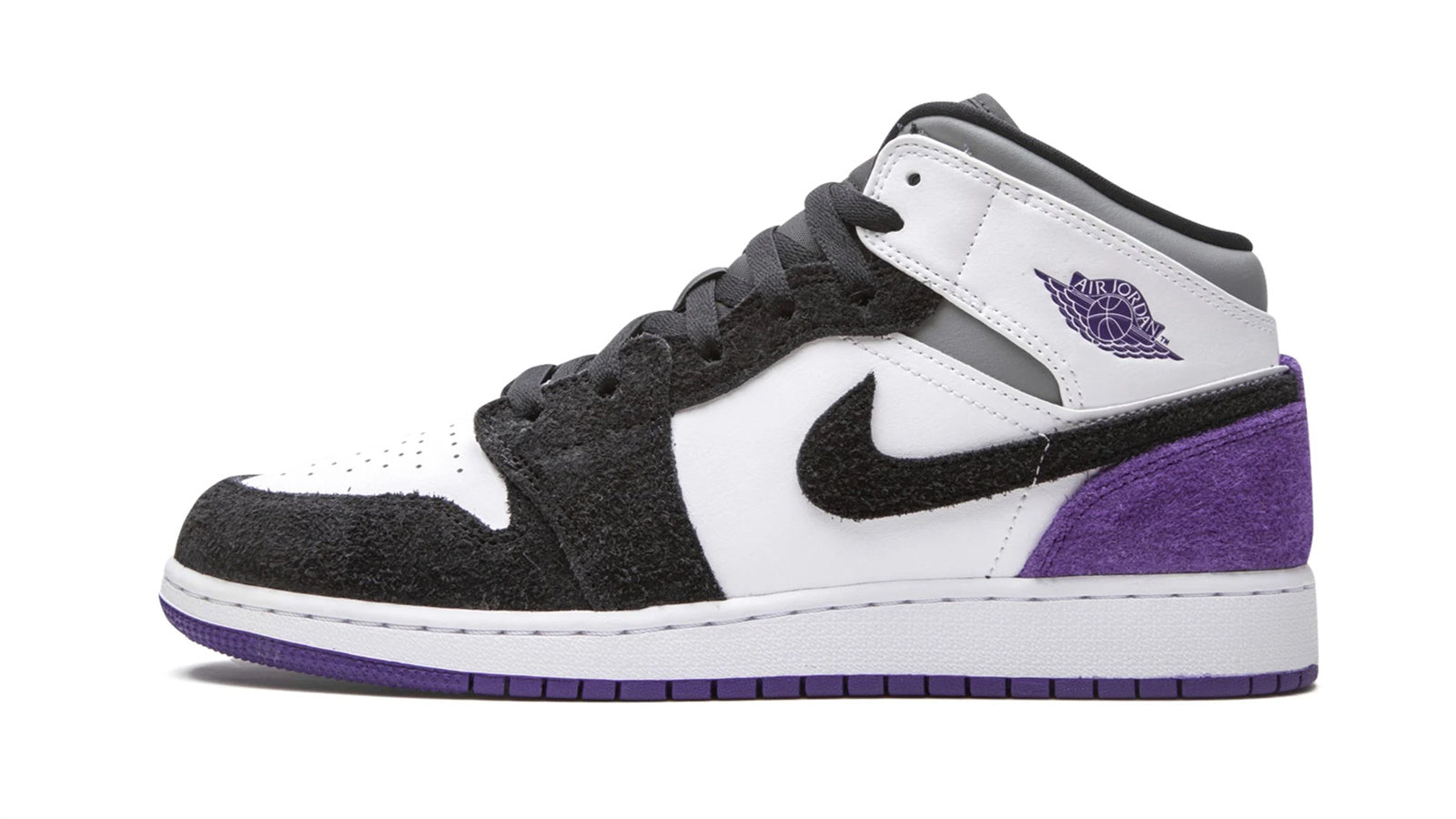Air Jordan 1 Mid SE "Court Purple Suede" - Image 4