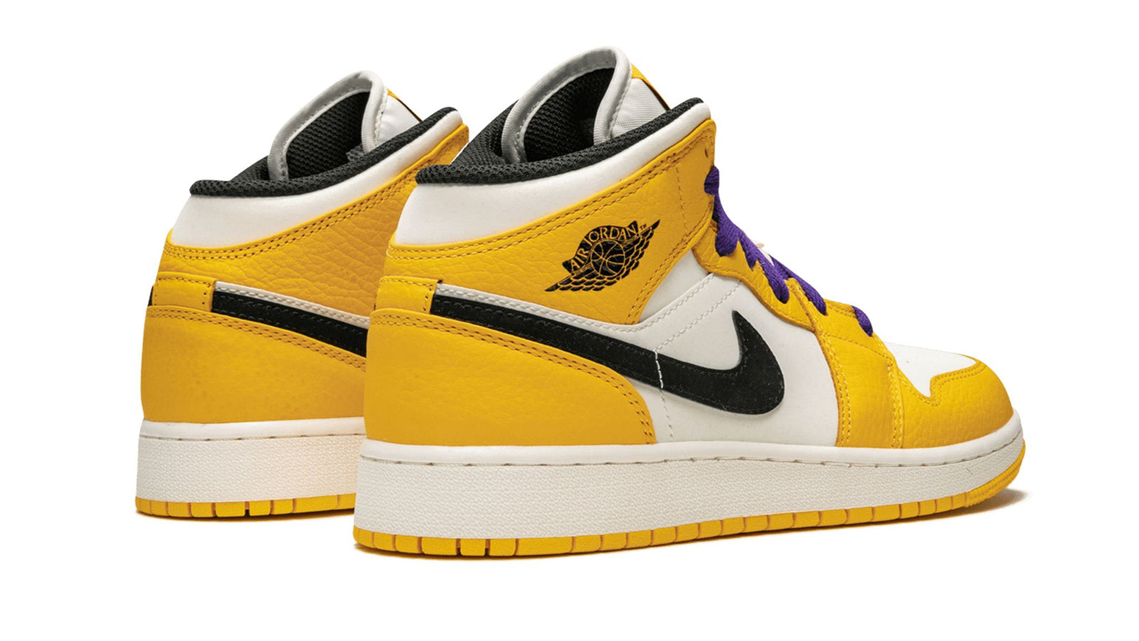 Air Jordan 1 Mid SE "Lakers" - Image 5