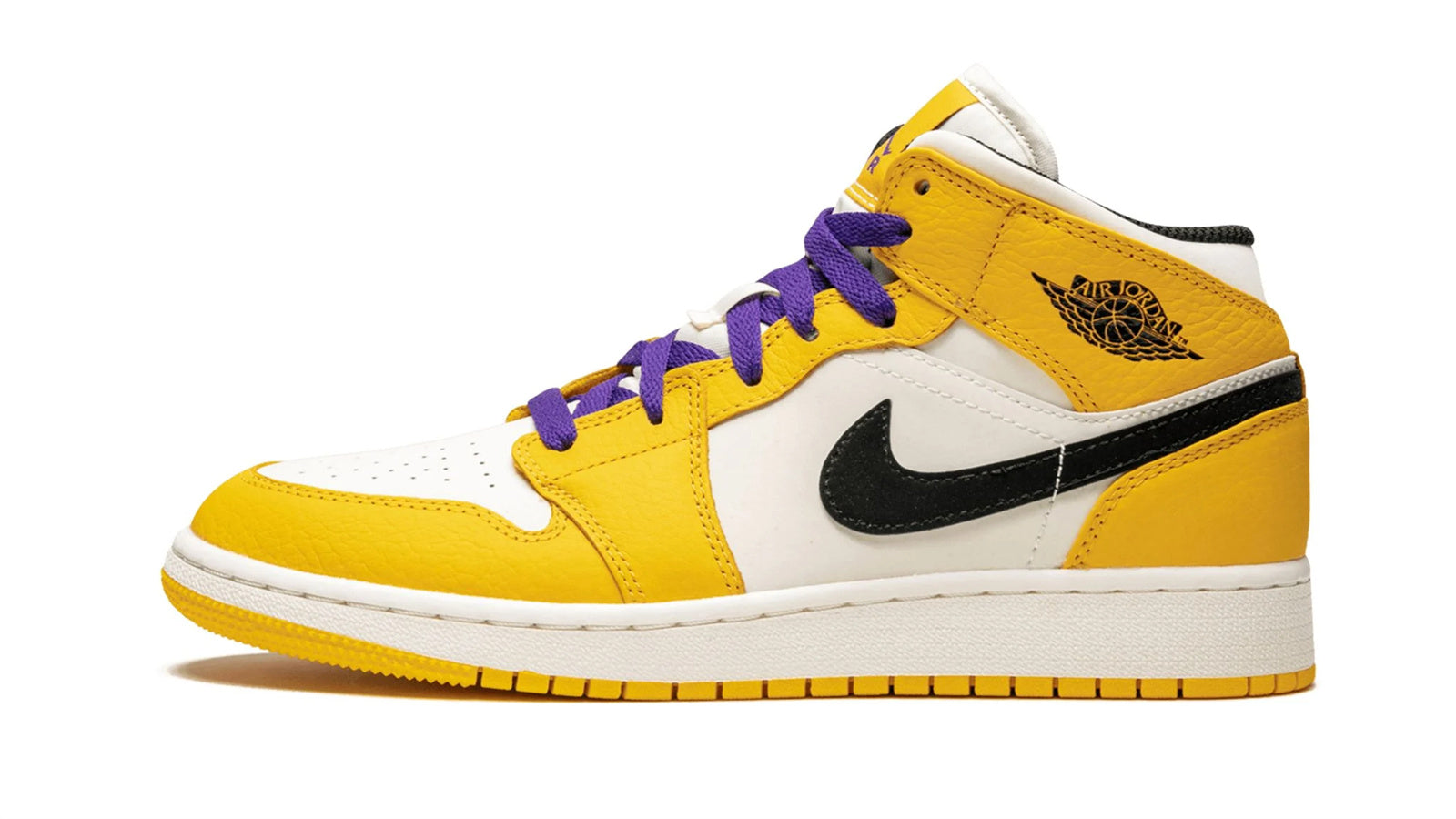 Air Jordan 1 Mid SE "Lakers" - Image 4