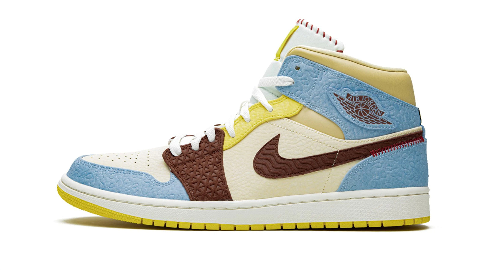 Air Jordan 1 Mid SE "Maison Chateau Rouge Fearless" - Image 3