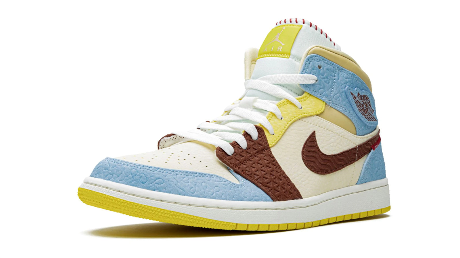 Air Jordan 1 Mid SE "Maison Chateau Rouge Fearless" - Image 3