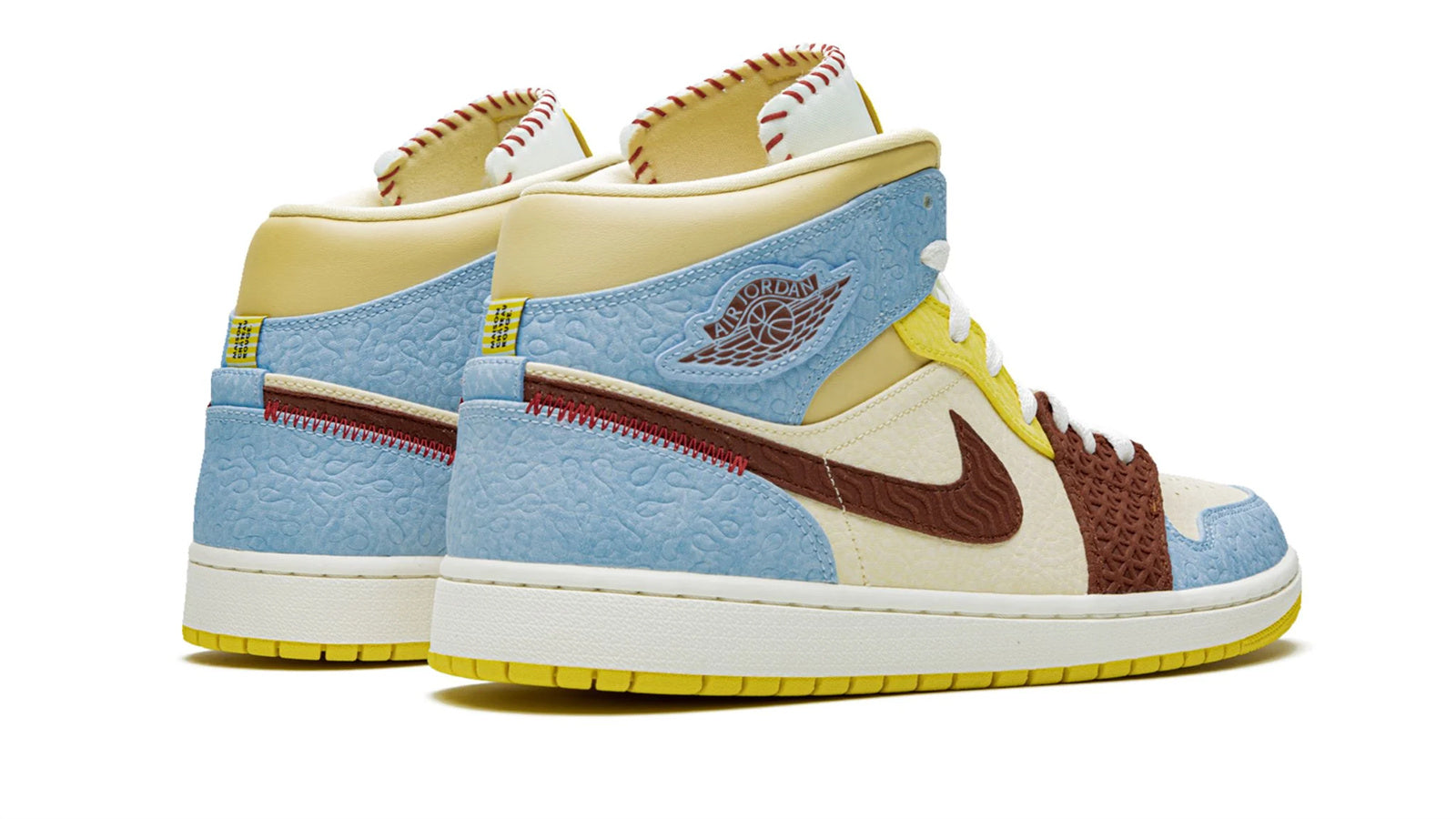 Air Jordan 1 Mid SE "Maison Chateau Rouge Fearless" - Image 5