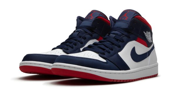 Air Jordan 1 Mid SE "Olympic - USA" - Image 2