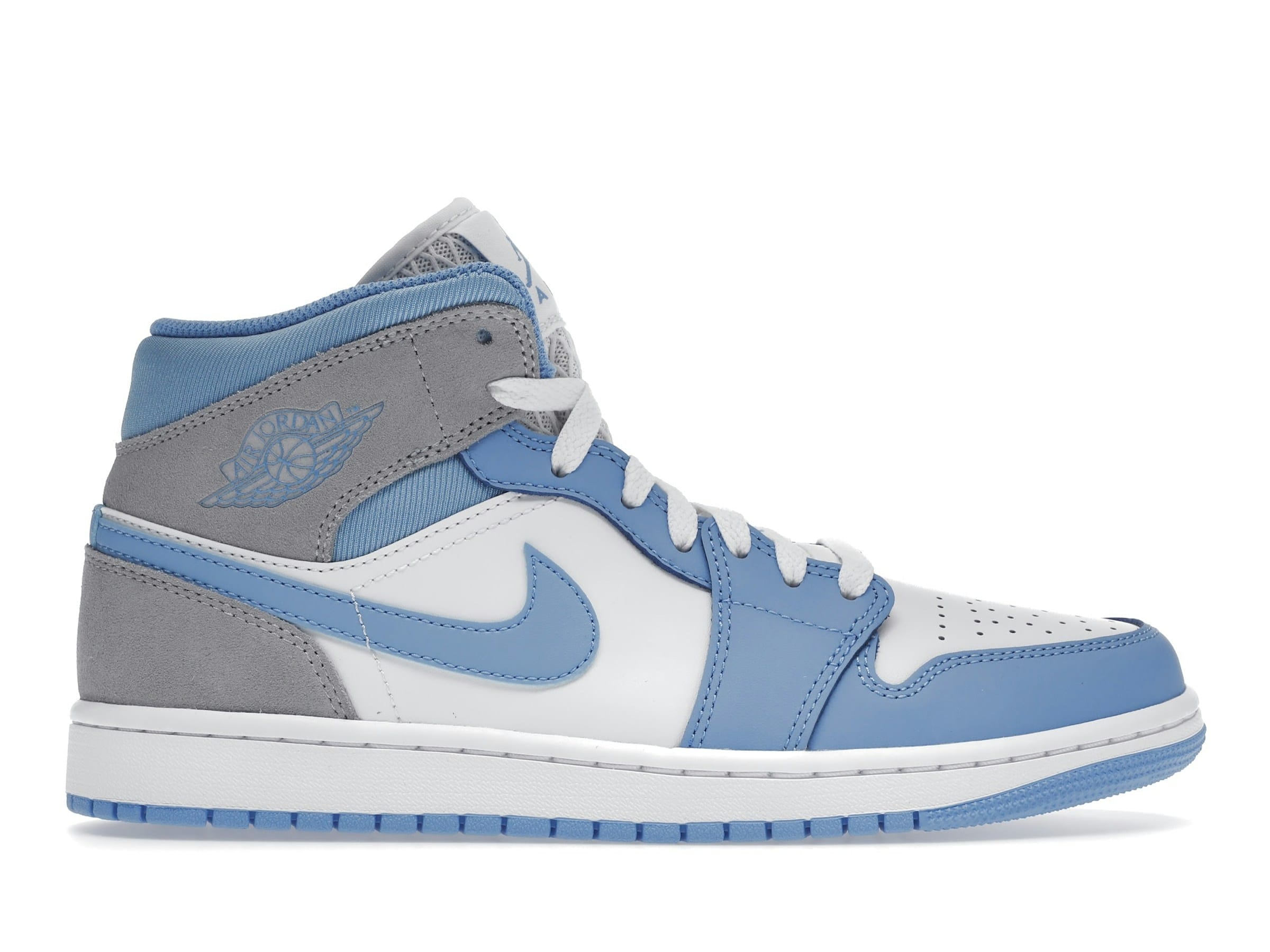 Air Jordan 1 Mid SE University Blue Sneaker Style DX9276-100 - Image 2