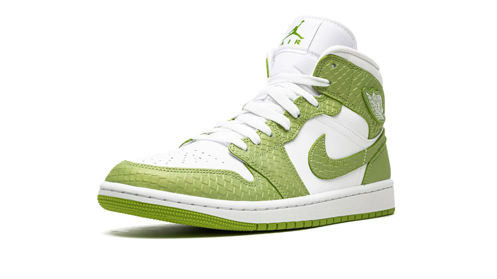 AIR JORDAN 1 MID SE WMNS "Green Python" - Image 3