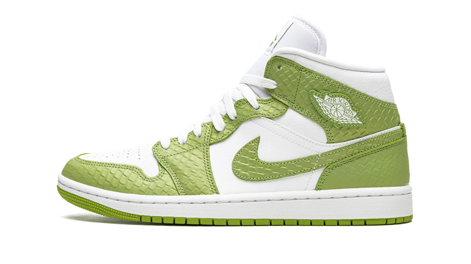 AIR JORDAN 1 MID SE WMNS "Green Python" - Image 4