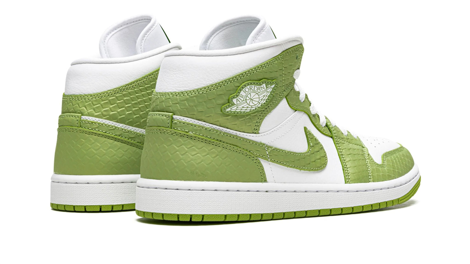 AIR JORDAN 1 MID SE WMNS "Green Python" - Image 5