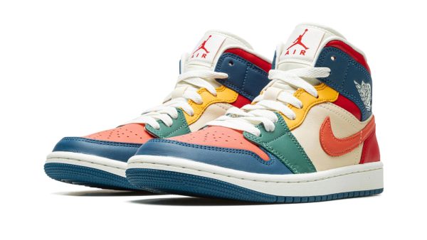 AIR JORDAN 1 MID SE WMNS "Multi-Color" - Image 2