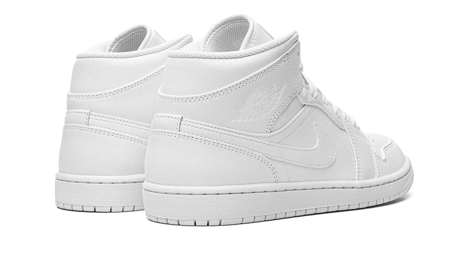 Air Jordan 1 Mid "Triple White" - Image 4