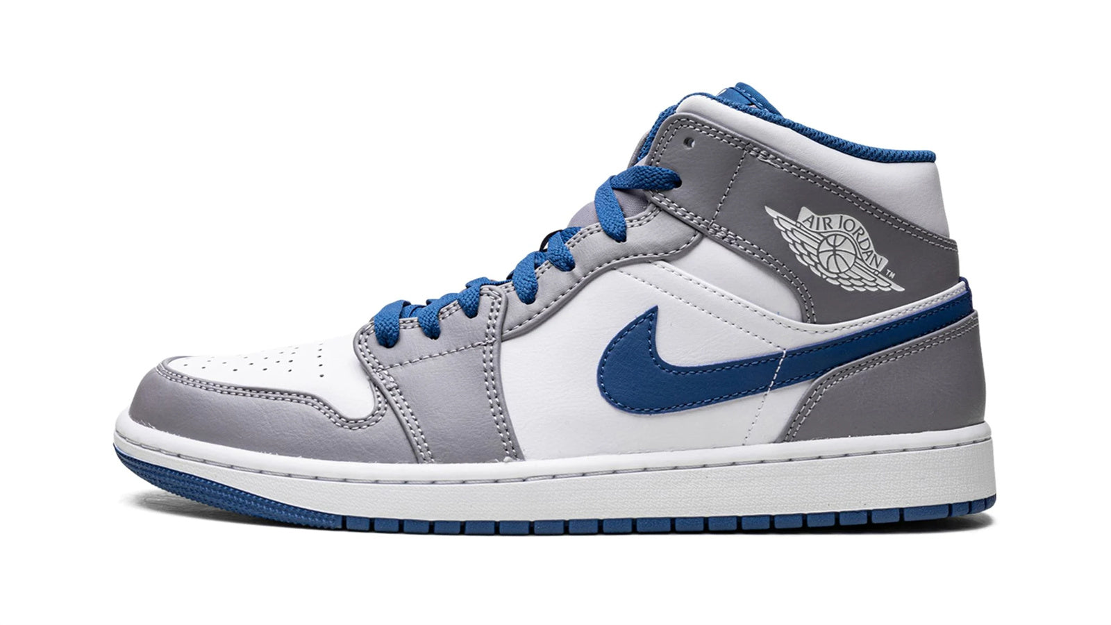 Air Jordan 1 Mid "True Blue" - Image 4