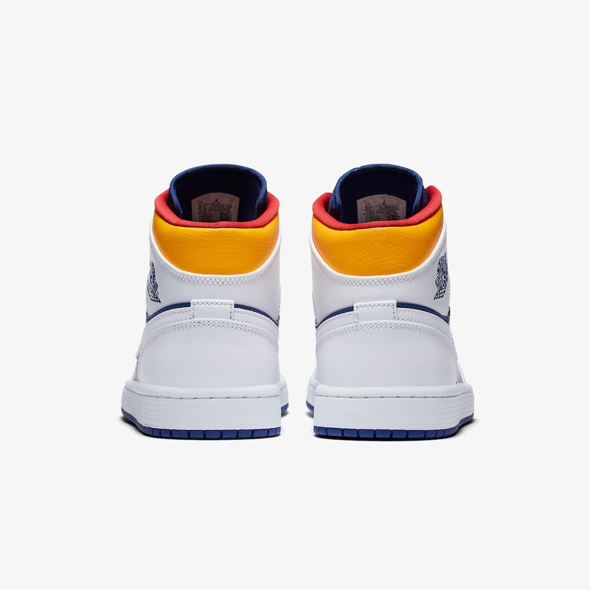 Air Jordan 1 Mid 'White Deep Royal Blue' - Image 5