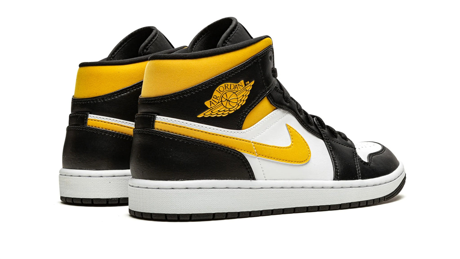 Air Jordan 1 Mid "White / Pollen / Black" - Image 5