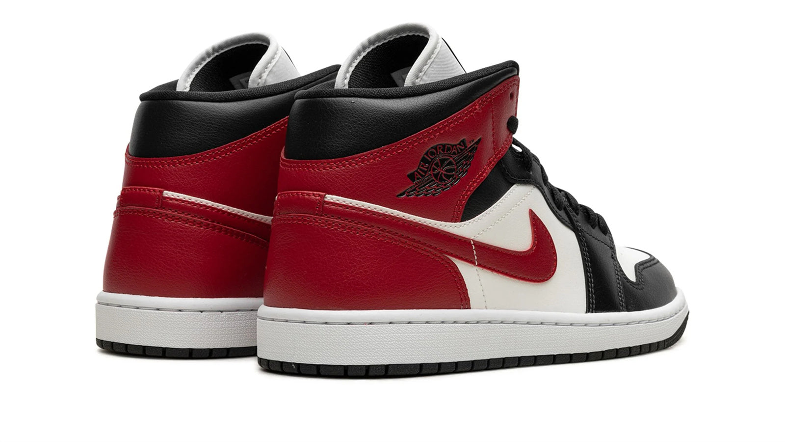 AIR JORDAN 1 MID WMNS "Black Toe" - Image 5