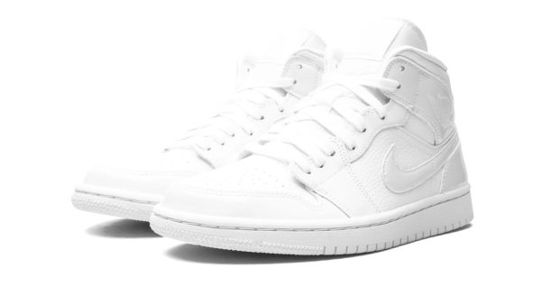 AIR JORDAN 1 MID WMNS "Triple White" - Image 2