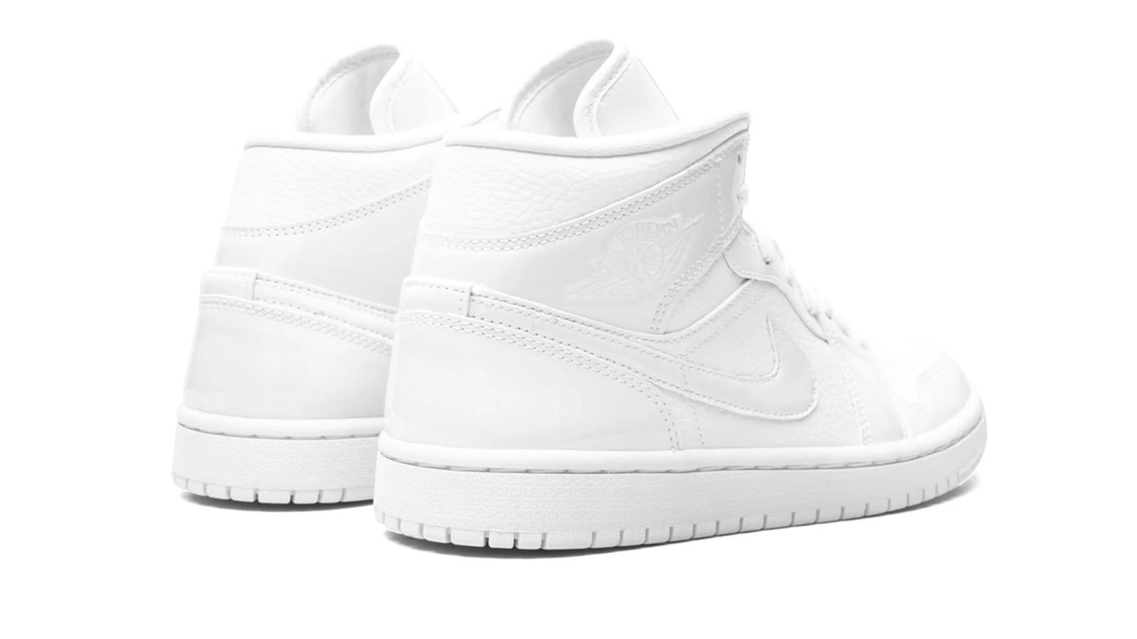 AIR JORDAN 1 MID WMNS "Triple White" - Image 5