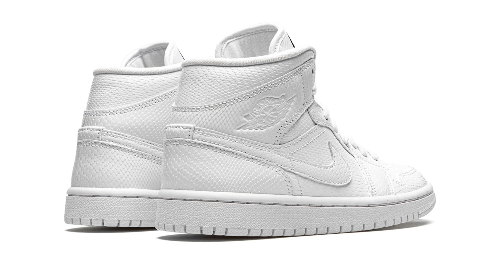 AIR JORDAN 1 MID WMNS "White Snakeskin" - Image 4