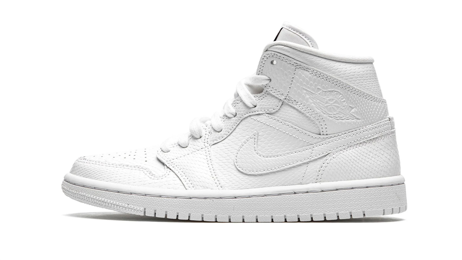 AIR JORDAN 1 MID WMNS "White Snakeskin" - Image 3