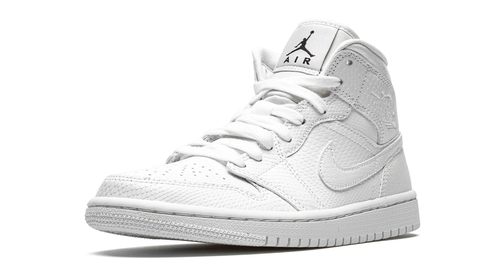 AIR JORDAN 1 MID WMNS "White Snakeskin" - Image 2