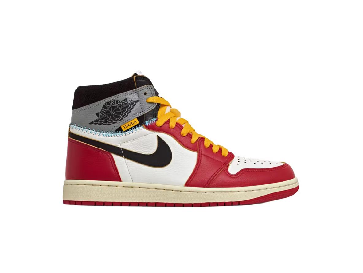 Air Jordan 1 Retro High OG SP Union LA Chicago Shadow Varsity Red Black Sneaker Style HV8563-600