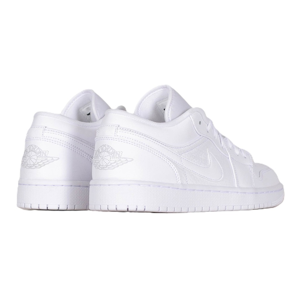Air Jordan 1 Retro Low Pure Platinum Shoes | 553558-170 - Image 3