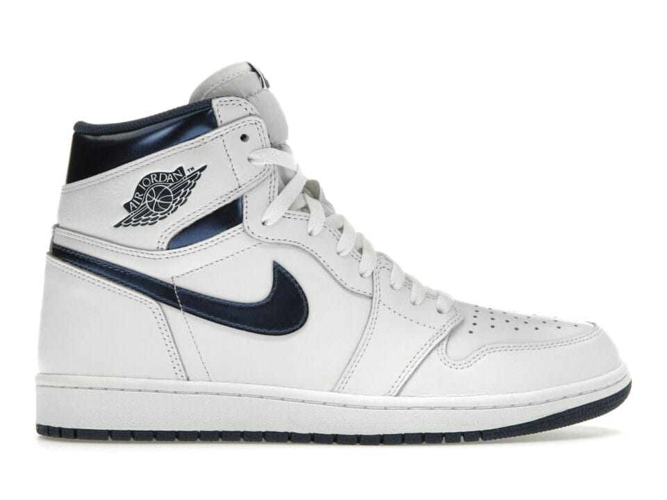 Air Jordan 1 Retro Metallic Navy (2016) Sneaker Style 555088-106