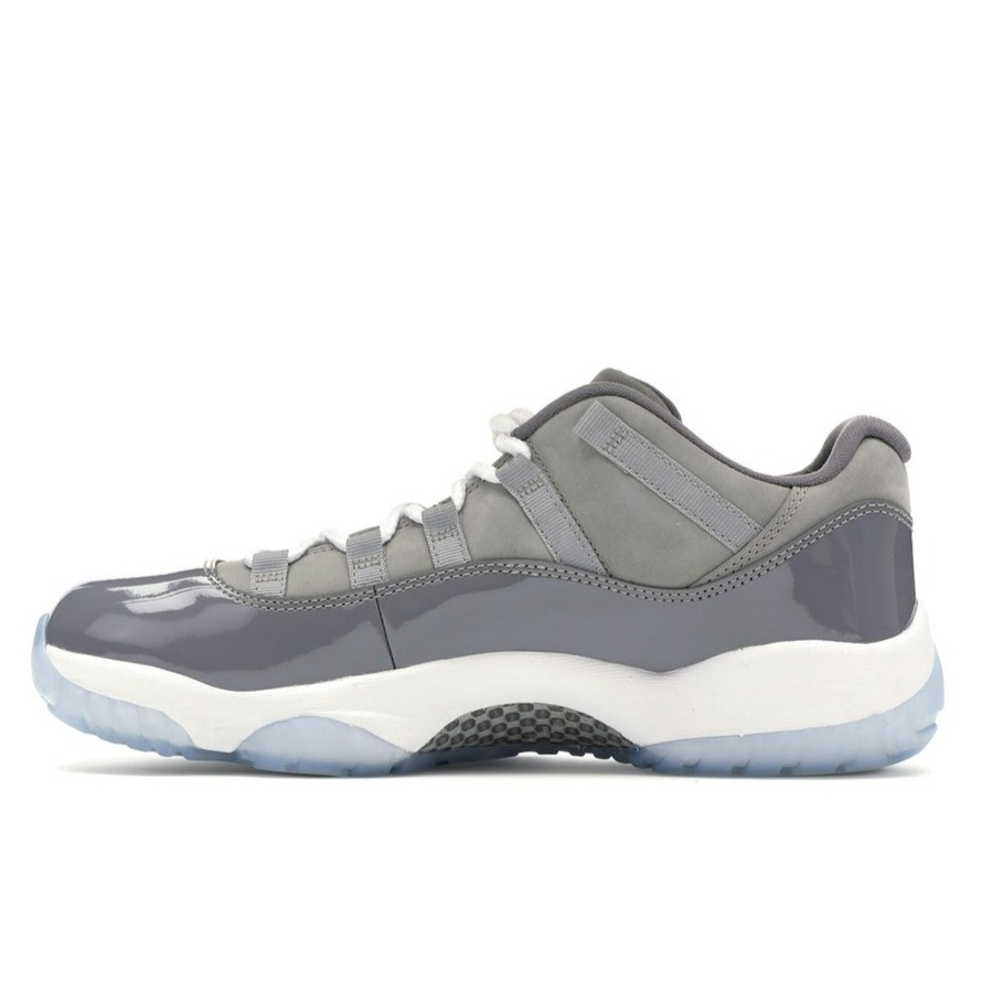 Air Jordan 11 Retro Low Cool Grey Shoes | 505835-003 - Image 3