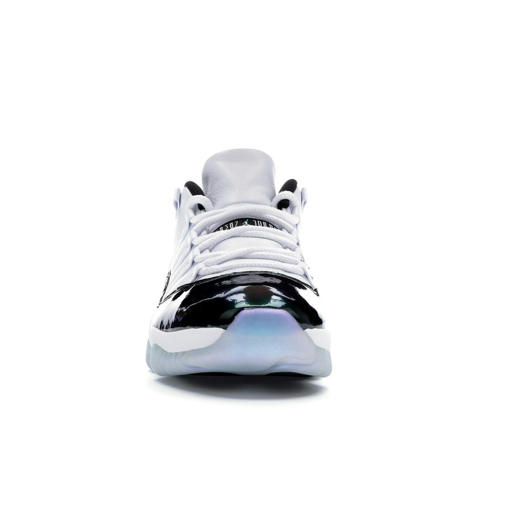 Air Jordan 11 Retro Low Emerald Shoes | 505835-145 - Image 2