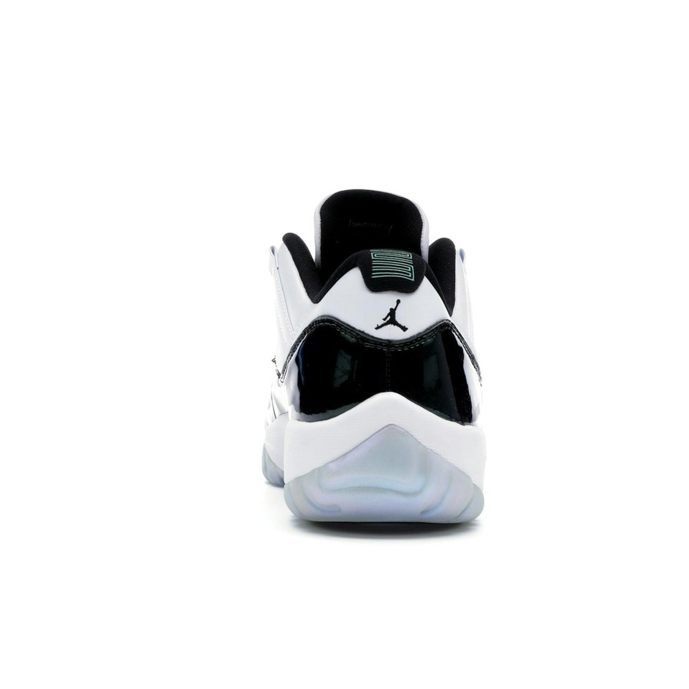 Air Jordan 11 Retro Low Emerald Shoes | 505835-145 - Image 4