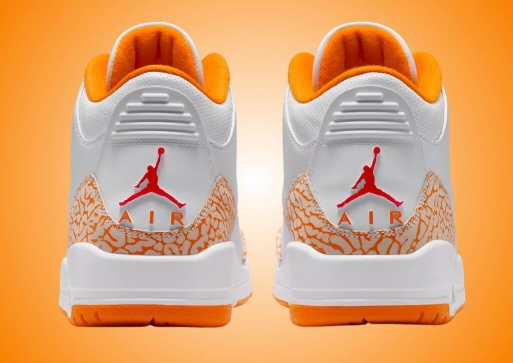 Air Jordan 3 Retro WMNS Orange Citrus CK9246-101 - Image 4