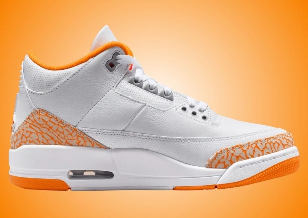 Air Jordan 3 Retro WMNS Orange Citrus CK9246-101 - Image 2
