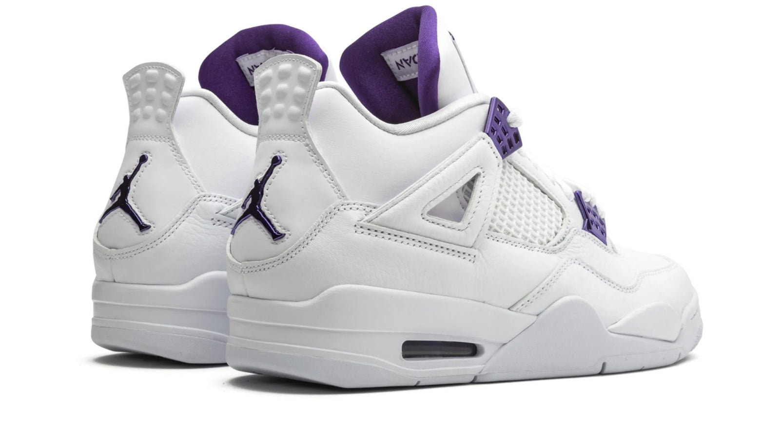 Air Jordan 4 Retro "Metallic Pack - Purple" - Image 4