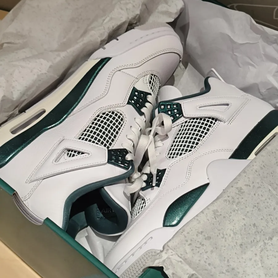 Air Jordan 4 Retro 'Oxidized Green' Sneaker Style FQ8138-103 - Image 4