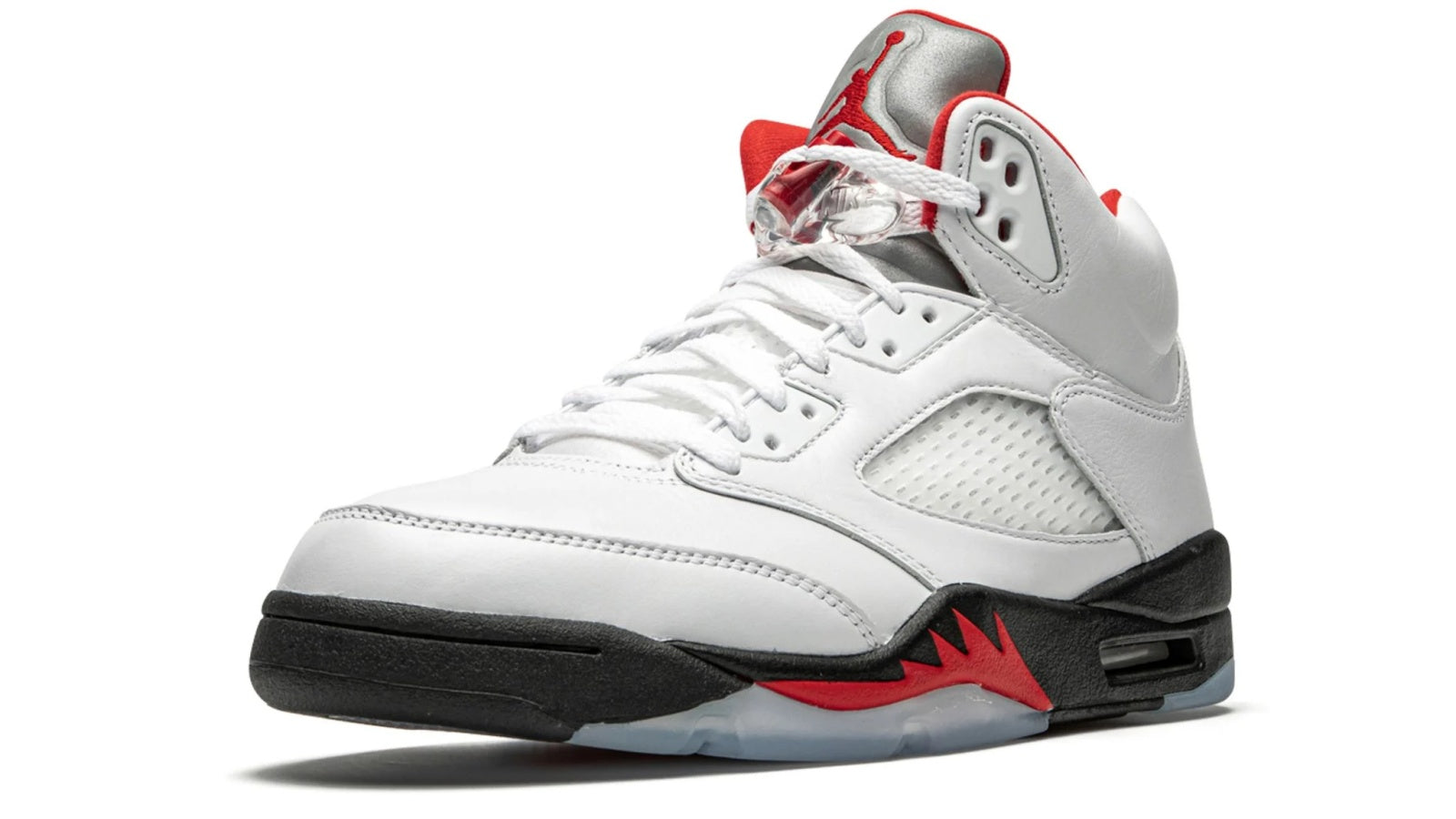Air Jordan 5 Retro "Fire Red Silver Tongue 2020" - Image 2