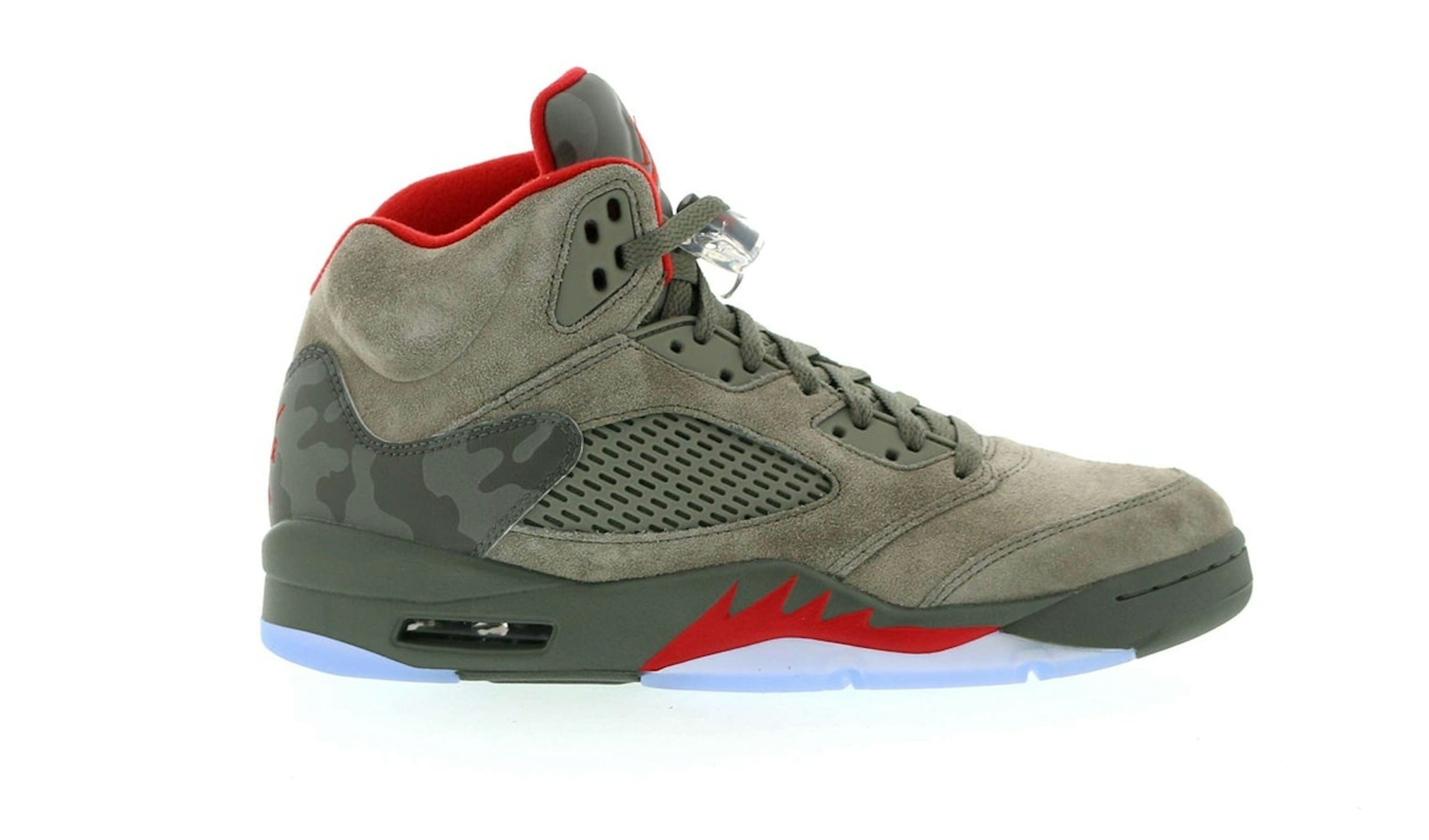 Air Jordan 5 Retro P51 Camo Shoes | 136027-051 - Image 2