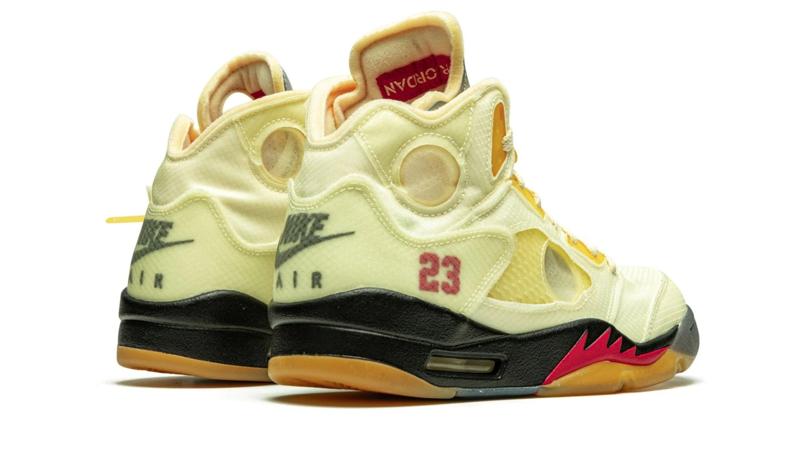 Air Jordan 5 Retro SP "Off-White - Sail" - Image 4