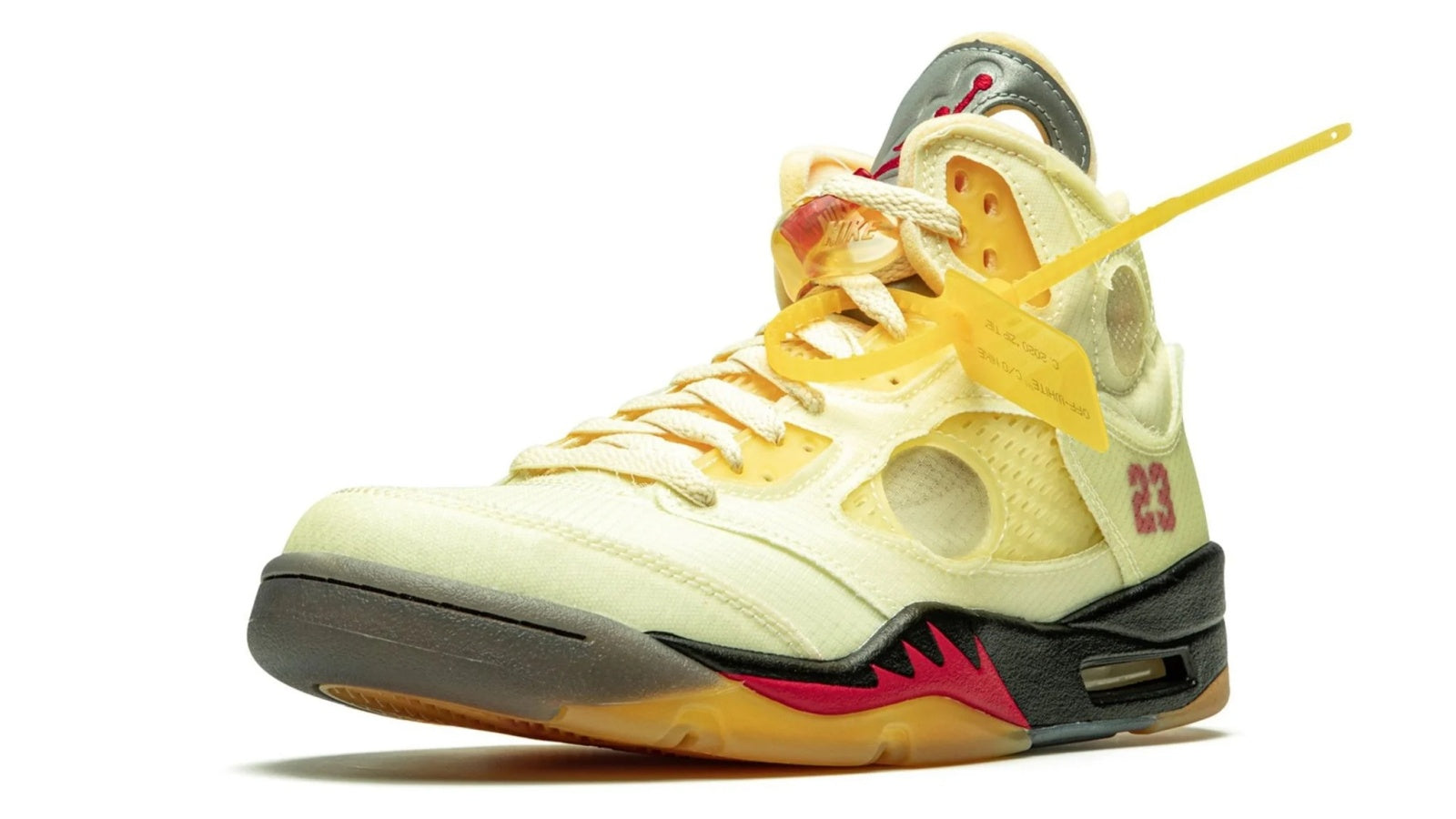 Air Jordan 5 Retro SP "Off-White - Sail" - Image 2