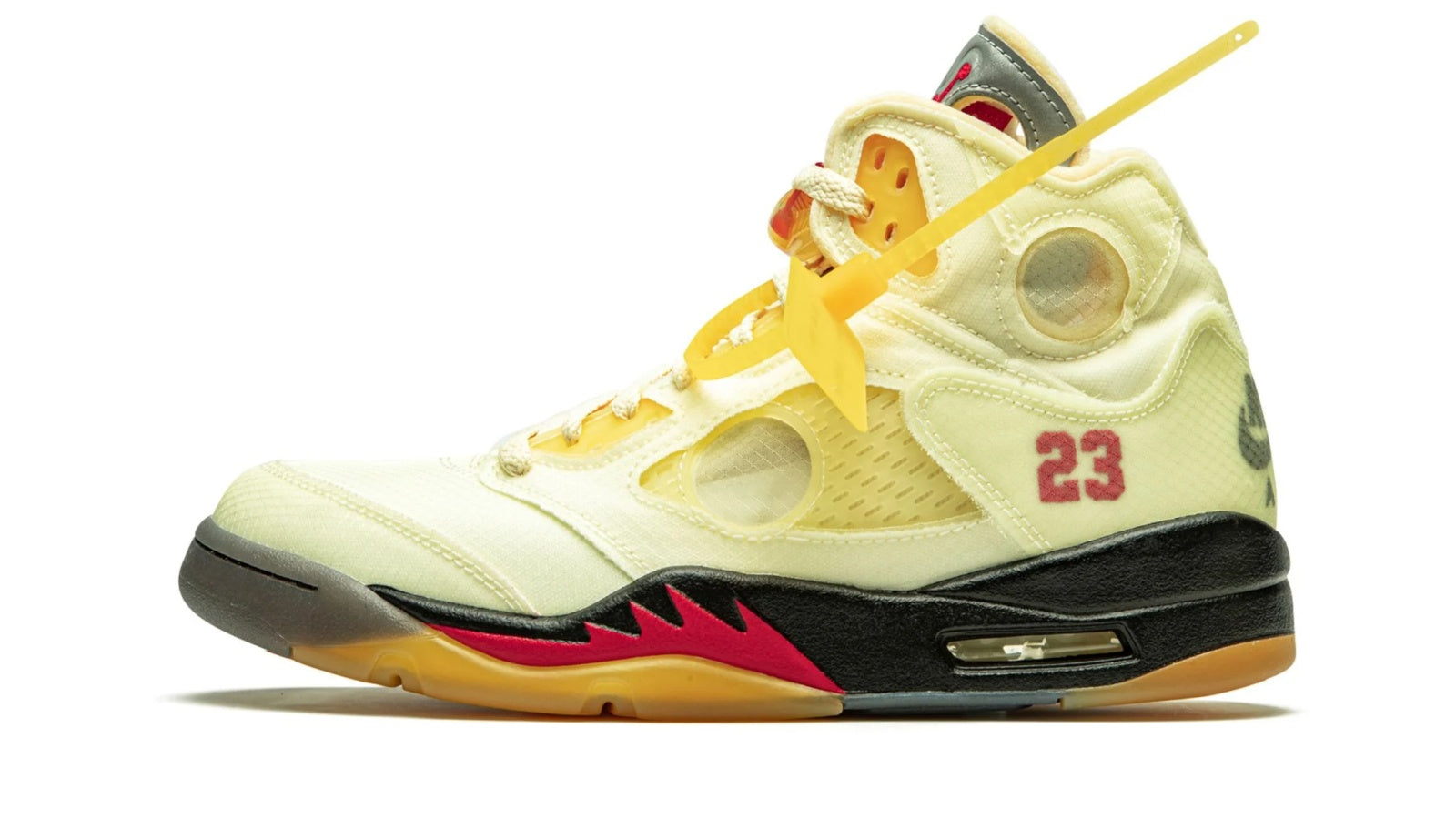 Air Jordan 5 Retro SP "Off-White - Sail" - Image 3