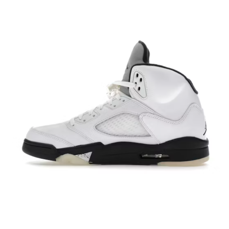 Air Jordan 5 Retro 'White Black' Sneaker | Style Code DD0587-110 - Image 3