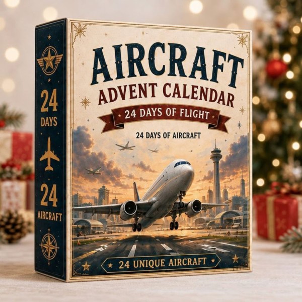 Aircraft Advent Calendar 24 Days Of Flight Countdown Box Christmas Gift For Son - Image 2