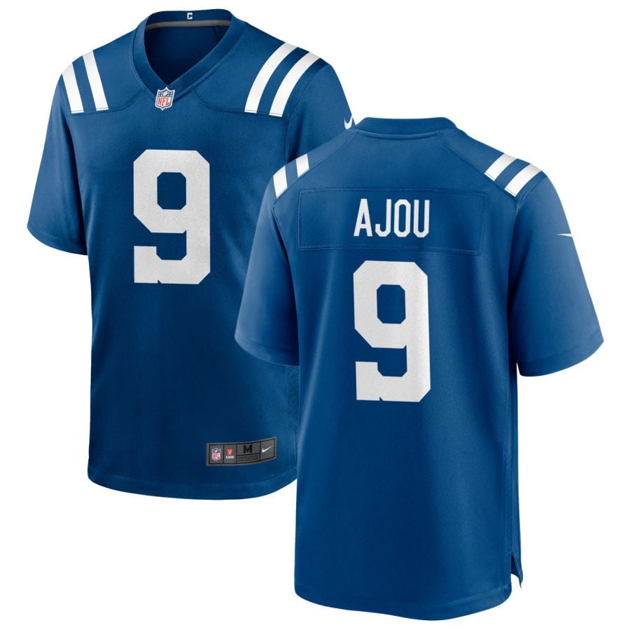 Ajou Ajou Indianapolis Colts 2025 Game Jersey - Royal