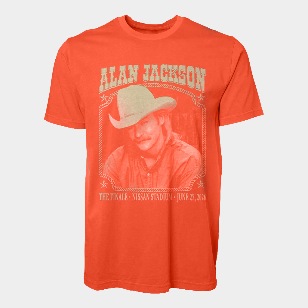 Alan Jackson Merch 2026 The Finale Rope Alan T-Shirt Alan Jackson Final Concert Merch Fan Gifts