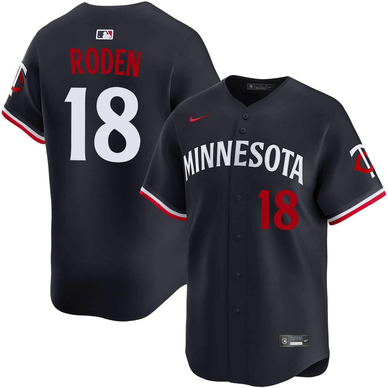 Alan Roden Minnesota Twins 2026 Alternate  Limited Jersey - Navy