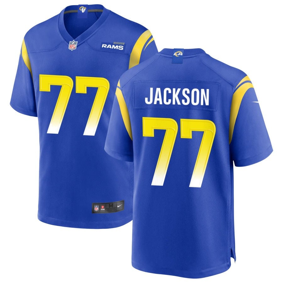 Alaric Jackson Los Angeles Rams 2025 Game Jersey - Royal