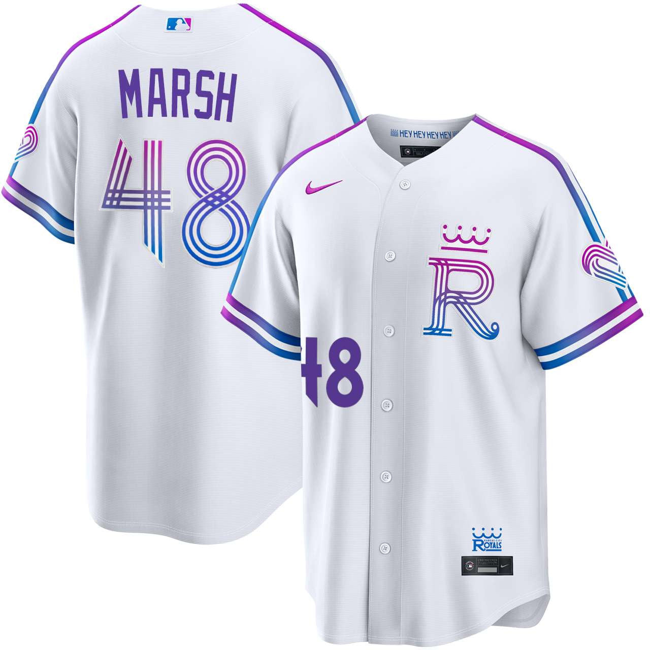 Alec Marsh Kansas City Royals 2026 City Connect Jersey - White
