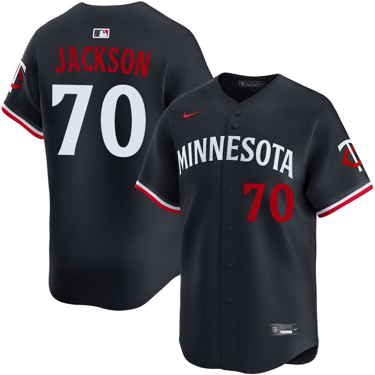 Alex Jackson Minnesota Twins 2026 Alternate  Limited Jersey - Navy