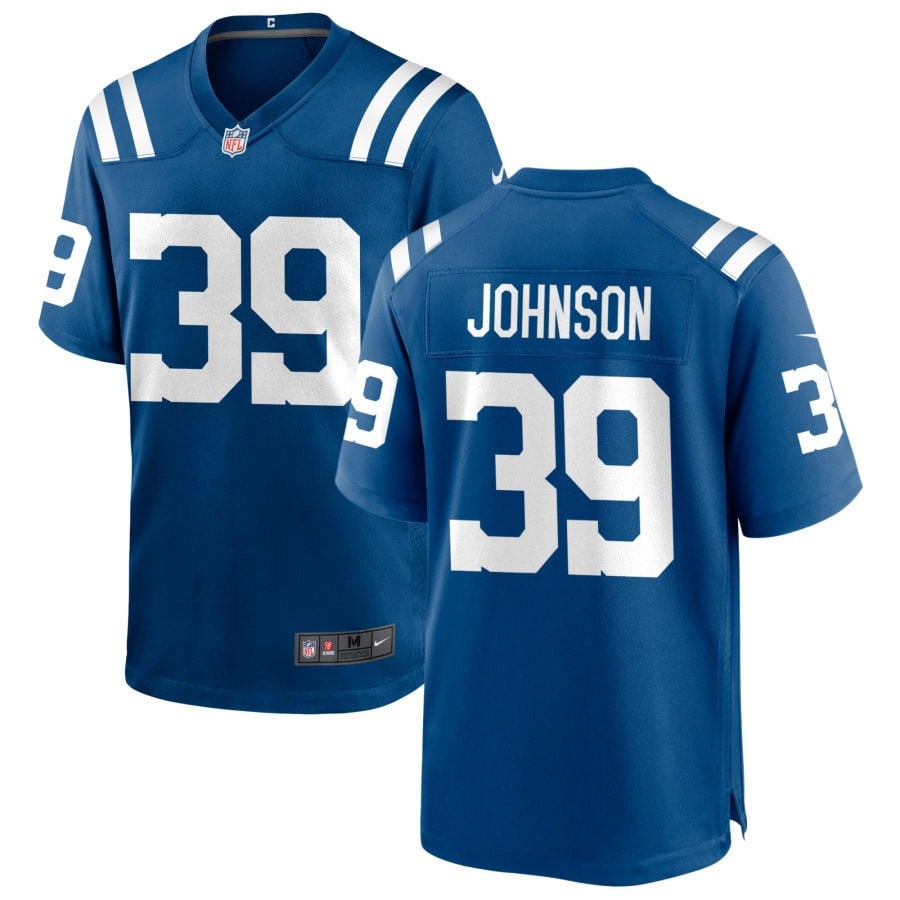 Alex Johnson Indianapolis Colts 2025 Game Jersey - Royal