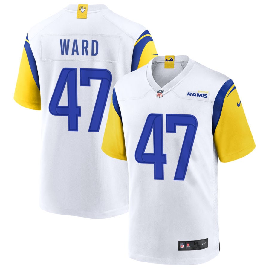 Alex Ward Los Angeles Rams 2025 Alternate Jersey - White