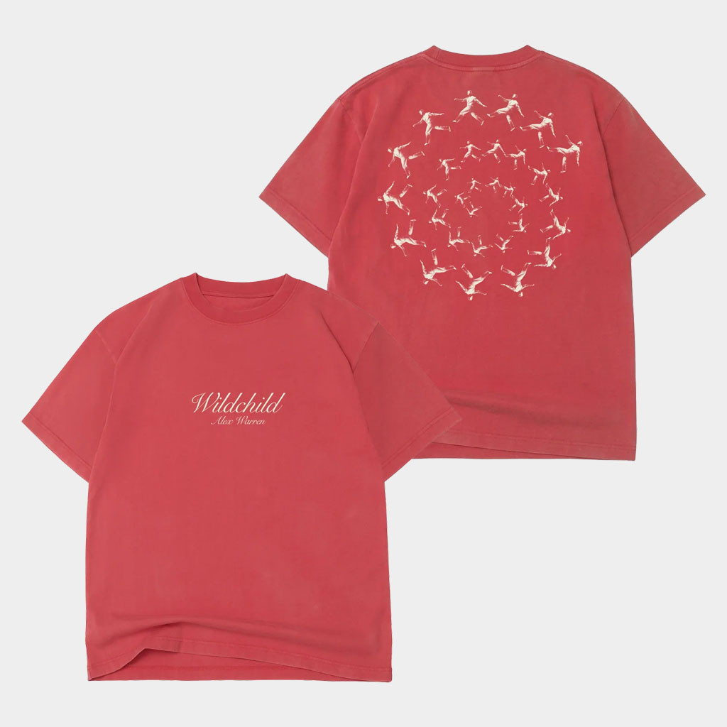 Alex Warren Merch 2026 Wildchild Spinning T-Shirt Alex Warren Shirt Present For Music Lover